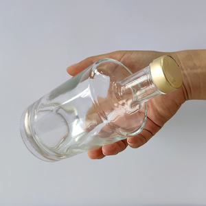 <span class=keywords><strong>Bouteille</strong></span> en verre personnalisée de 375 ml et 750 ml pour <span class=keywords><strong>rhum</strong></span>, gin, whisky, spiritueux, vodka, avec couvercle en aluminium à vis ou bouchon - Product Image 5