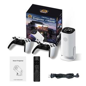 Nuovo P30plus Mini proiettore Smart Console per videogiochi 4K <span class=keywords><strong>Android</strong></span> 11 WiFi 6 Dual <span class=keywords><strong>gamepad</strong></span> per esterni proiettore per videogiochi - Product Image 1