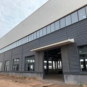 Green Economy Steel Structure Warehouse Building With Free Desig Steel Structure Hall Building Car Garage