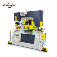 Machine de découpe et de poinçonnage multifonctionnelle hydraulique pour profilés métalliques et aciers angulaires