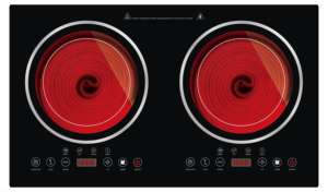 Vente flash <span class=keywords><strong>Plaque</strong></span> de cuisson électrique 2 brûleurs avec chauffage céramique 3600w - Product Image 4