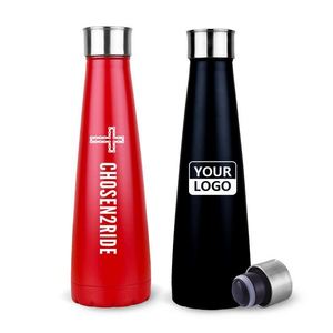 Gourde isotherme sous vide en acier inoxydable à double paroi de 500 ml au design moderne pour le sport, les activités de plein air et la salle de sport - Product Image 1