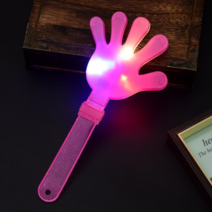 Hot bán phát sáng tay vỗ tay nhấp nháy Neon Đảng đạo cụ bán buôn đặt hàng tối thiểu 100pcs - Product Image 3