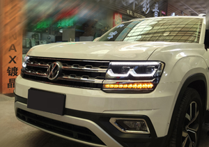 Phare avant LED pour Volkswagen Touron 2017 — 2020, feu avant antibrouillard, faisceau haut, accessoires automobiles, pièces VW - Product Image 6