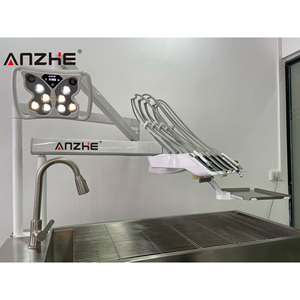 Unità di Trattamento Dentale Veterinario, Postazione Dentale All-in-One con Compressore d'Aria Silenzioso in Acciaio Inox 304 per Cliniche Veterinarie - Product Image 3
