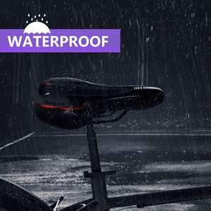 <span class=keywords><strong>El</strong></span> Sillín <span class=keywords><strong>de</strong></span> Gel para <span class=keywords><strong>Bicicleta</strong></span> Más Cómodo e Impermeable, Accesorios para Bicicletas Adecuados para Bicicletas <span class=keywords><strong>de</strong></span> Montaña y <span class=keywords><strong>de</strong></span> Carretera - Product Image 4