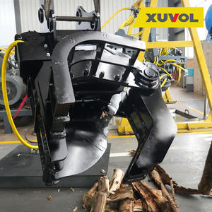 XUVOL OEM/ODM Cutting Machine Max 400mm Forestry Cutting Shear Excavator Wood Tree Shears - Product Image 1
