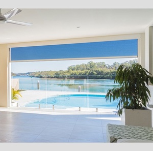 Persianas eléctricas a prueba de agua para balcón, <span class=keywords><strong>toldo</strong></span> retráctil con cremallera, enrollables para exteriores, baratas - Product Image 6