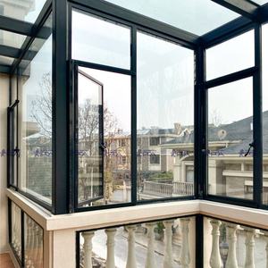 Techo de Aluminio Impermeable con Estructura de Aleación de Aluminio, Resistente a la Carga, para <span class=keywords><strong>Terraza</strong></span> o Solárium, con Doble Vidrio Templado para una Vista Panorámica - Product Image 5