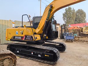 Precio bajo, excavadora de orugas usada, excavadora Sany 135, motor japonés, excavadora Sany usada para gran oferta - Product Image 5
