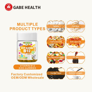 Gummies de vitamine B12 personnalisées en vrac pour enfants, à base de pectine végétalienne, complément alimentaire pour stimuler la concentration quotidienne et le développement nerveux des écoliers et adolescents - Product Image 5