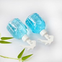 Bouteille de 250ml en plastique PET de couleur transparente de haute qualité avec pulvérisateur à gâchette de couleur blanche pour cosmétiques