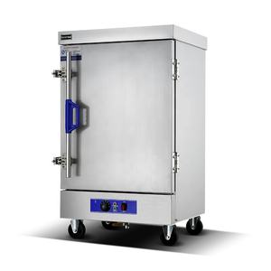 8 Trays Commerciële Restaurant Gas Elektrische Zeevruchten Rijst Stoomboot Machine - Product Image 1