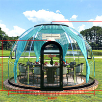 Maison dôme géodésique de luxe en plein air Stargazer Dome Glamping Tente Dome House