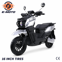 Moto électrique 2000W, modèle Streetbike, 70 km/h, batterie lithium, pour les déplacements urbains, destinée aux concessionnaires et aux acheteurs de flottes professionnelles