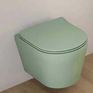 Inodoro inteligente de China con asiento suave, shattaf, consola para inodoro, inodoro para escuela, inodoro suspendido sin borde Tornado - Product Image 2