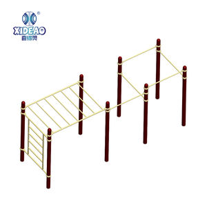 Équipement de fitness en plein air pour adulte Steel Monkey Bar pour le gymnase de <span class=keywords><strong>jardin</strong></span> ou les entraînements de rue - Product Image 6