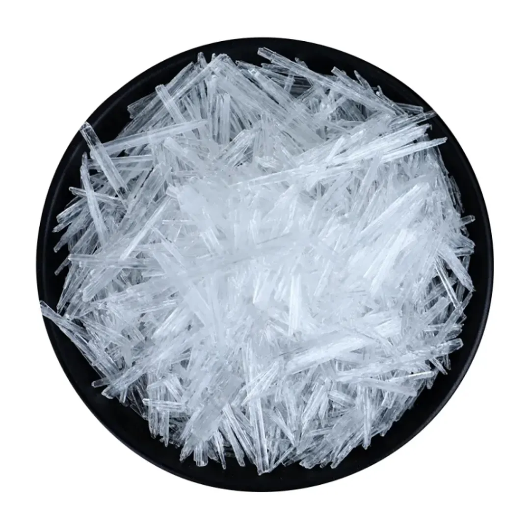 Doğal mentol CAS 89-78-1 fabrika ücretsiz rehberlik mentol kristal diğer kimyasallar