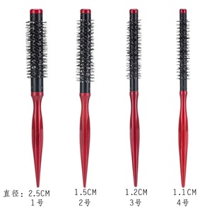 Brosse à cheveux Ronde Ionique En <span class=keywords><strong>Aluminium</strong></span> Bouclés Brosse À Cheveux Résistant À La Chaleur Peigne Pour la Coiffure - Product Image 2