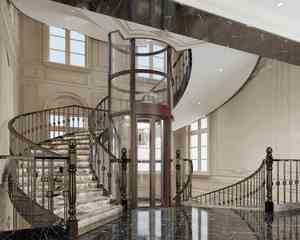 परिपत्र अर्ध-गोल लक्जरी लिफ्ट ग्लास मनोरम दर्शनीय स्थलों को विला लिफ्ट के लिए अनुकूलित किया गया - Product Image 3