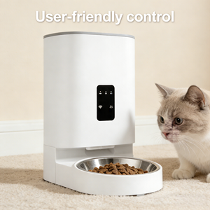 Distributeur automatique intelligent pour animaux de compagnie avec seau intérieur amovible, design portable écologique, contrôle via l'<span class=keywords><strong>application</strong></span> Tuya, capacité de 4 L pour petits animaux - Product Image 6