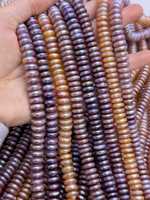 Perles d'eau douce naturelles Edwin en vrac, en forme de bouton, blanches, à double trou, trous croisés, qualité AAAAA, taille 10-12mm pour la vente en gros