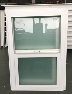 Bán Buôn PVC Đôi Kính Cường Lực Nhà Máy Giá Rẻ Giá Đôi Cửa Sổ Vinyl Duy Nhất Treo Cửa Sổ - Product Image 1