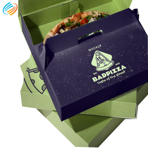 Caja <span class=keywords><strong>de</strong></span> <span class=keywords><strong>Pizza</strong></span> Personalizada con Precio <span class=keywords><strong>de</strong></span> Fábrica, Papel Recubierto Impreso <span class=keywords><strong>de</strong></span> 14 Pulgadas - Product Image 5