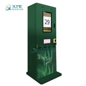 เครื่องจำหน่ายสินค้าอัตโนมัติหน้าจอสัมผัสขนาด 21.5 นิ้ว พร้อมระบบตรวจสอบอายุ XYZ สำหรับธุรกิจขนาดเล็ก - Product Image 4