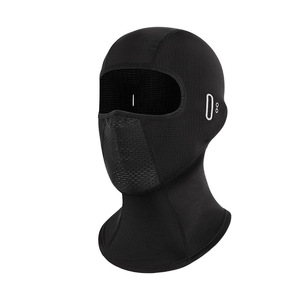 Qianqianwo Cycling Mask Summer Breathable Mesh Face Cover Unisex Outdoor Riding Helmet Liner Sun Protection - Product Image 1