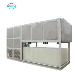 ICEMA Straight ice block machine, daily production capacity of 5 tons, industrial block ice machine for sale