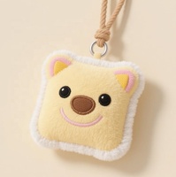Squishy personnalisé carré animaux en peluche porte-clés chat Lion jouets en peluche pendentif porte-clés poupée