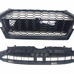 Top Vente Voiture <span class=keywords><strong>A4</strong></span> S4 B9.5 Noir Brillant Nid D'abeille Grill RS4 Style Pare-chocs Avant Grille pour <span class=keywords><strong>Audi</strong></span> <span class=keywords><strong>A4</strong></span> S4 B9.5 2020 2021 2022 2023 2024 - Product Image 2