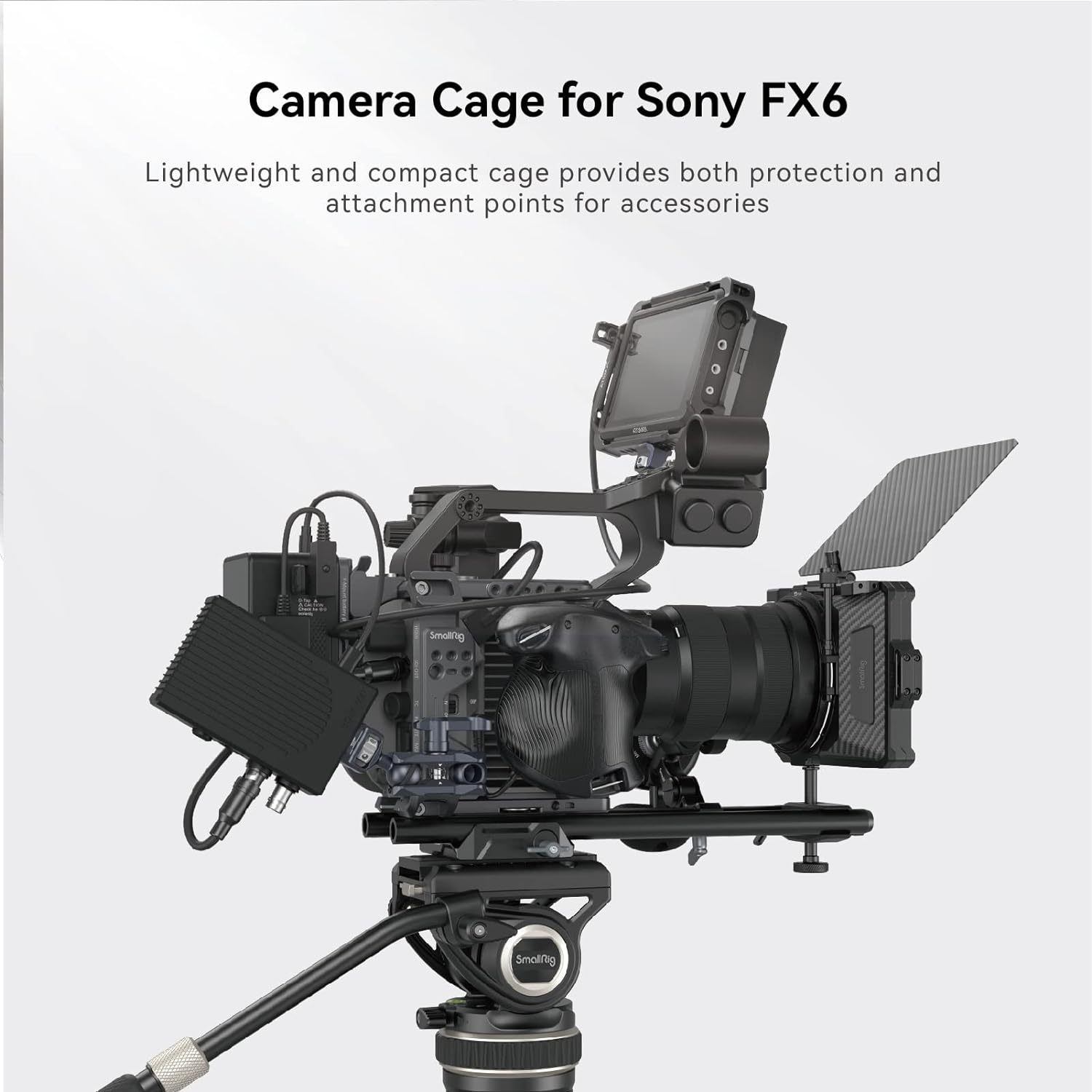 SMALLRIG FX6カメラケージキット Vマウントバッテリープレート付き
