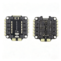 LANNRC MAK4 ESC 4-en-1 45A 60A 8 bits 36S 30mm entre broches compatible DSHOT600 en métal pour FPV Racing UAV
