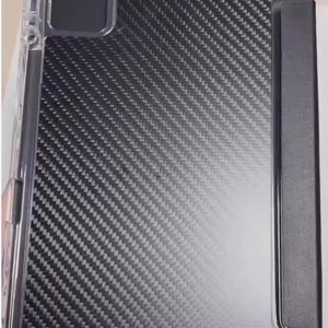 Coque de protection plate en fibre de carbone résistante aux plis pour iPad - Product Image 5