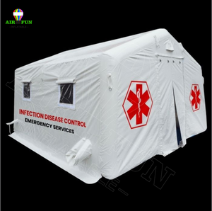 AIRFUN-Tienda de campaña inflable para alivio de desastres, tienda de rescate con aislamiento de aire, tienda de hospital de campo inundado a la venta - Product Image 6