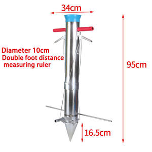 เครื่องปลูกต้นกล้าแบบมือถือ สำหรับปลูกกะหล่ำปลี เครื่องหว่านเมล็ดแบบมือ  เครื่องปลูกต้นกล้าอเนกประสงค์ขนาดเล็ก - Product Image 5