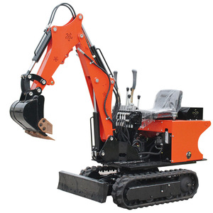 Mini-excavatrice électrique sur chenilles de 1 tonne pour le creusement de fossés, le nivellement et le desserrage du sol - Product Image 5