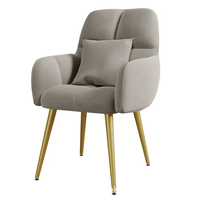 Fauteuil Bulle de Luxe Chaise de Maquillage Design Moderne Tabouret de Coiffeuse pour Maison Chambre Bureau Salon pour Manucure