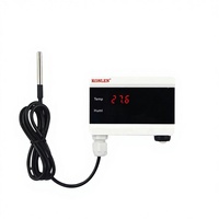 KONLEN KL-951T Tuya WiFi Capteur de Température ABS Thermomètre Détecteur Alerte Application Smart Life Surveillance à Distance Alarme Maison Congélateur