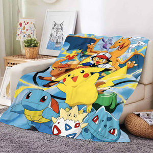 Nueva Manta de Felpa Moderna, Linda y a la Moda con Diseño de Pokémon, para Oficina, Auto, Siesta, Sofá, Cama, para Niños y Estudiantes - Product Image 3
