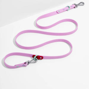 制造商无拉力带个性化定制徽标豪华设计师品牌环保时尚尼龙涤纶狗背心牵引带项圈背带 - Product Image 5