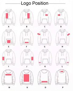 Sudaderas con Capucha Gruesas de Otoño e Invierno, Personalizadas con Estampado, Felpa y Color Sólido, Marca de Moda Masculina Personalizada - Product Image 6