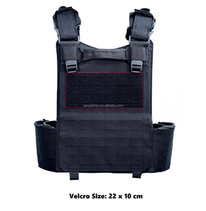 VANDA Leichtgewichtige Schnellverschluss-Molle-Plattenträgerweste Verstellbare Nylon-Weste in Schwarz 2 kg Outdoor-Sicherheits-Taktikweste - Product Image 5