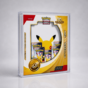 Boîte de collection TCG en acrylique transparent résistant aux UV, collection Binder, vente directe usine, édition 30e anniversaire, avec couvercles magnétiques - Product Image 1