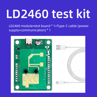 Radar à ondes millimétriques HLK-LD2460 2T4R pour le suivi de trajectoire multi-cibles et la détection humaine statique et mobile pour le contrôle à domicile, au bureau et à l'hôtel