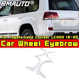 Para Toyota Land Cruiser LC200 2016-2020: Embellecedores de guardabarros, kit de carrocería para ceja de rueda, arco de rueda, extensión de guardabarros, pieza exterior. - Product Image 1