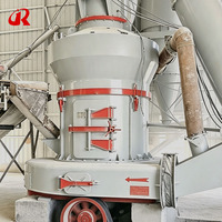 Broyeur de barite 3-5t/h 80-325 Mesh avec rouleaux résistants à l'usure