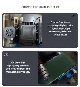 آلة صنفرة أحادية الحزام من الفولاذ الكربوني FC، للرسم والصقل والطحن المزدوج وإزالة الصدأ وإزالة الحواف الحادة، 2.2 كيلو واط، سهلة الاستخدام - Product Image 5